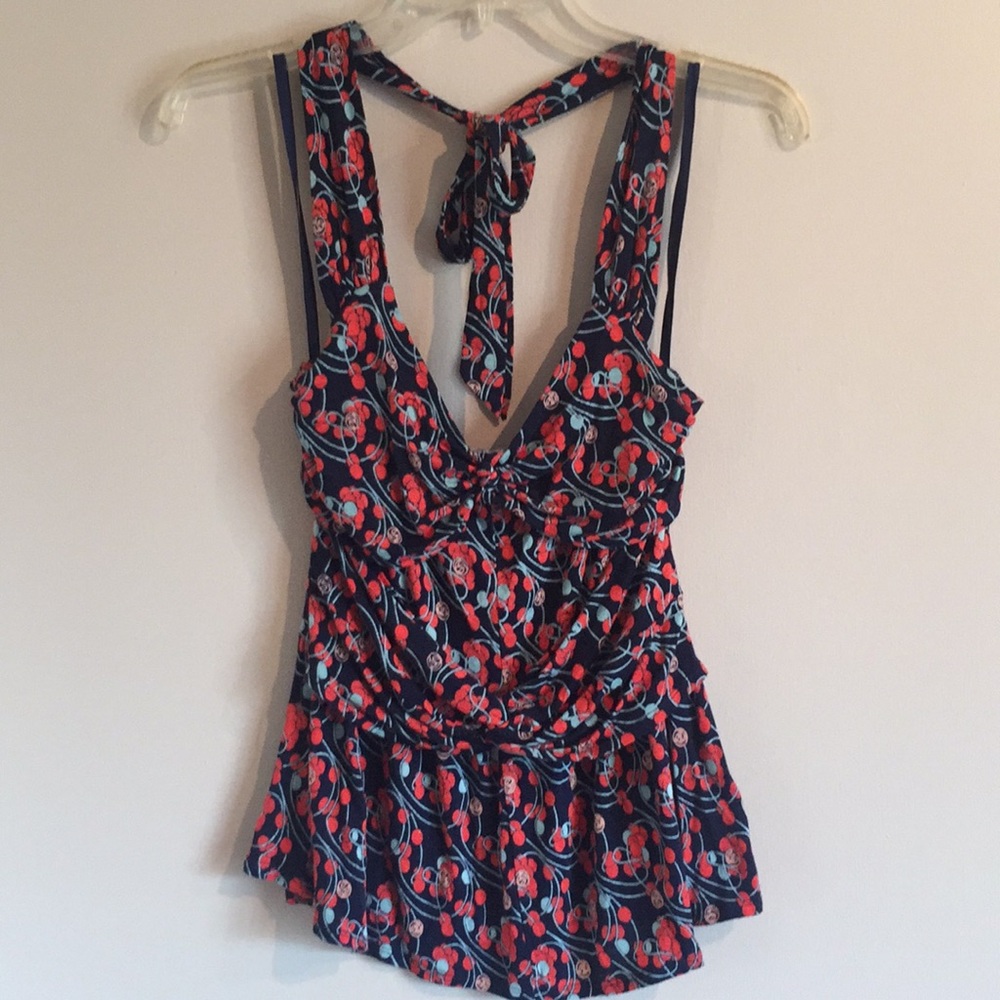 Anthropologie Ric Rac Halter Tank